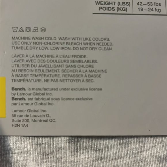 Bench Girl’s Long Shorts 2-Pack Size Large Pink & Grey w/ Rainbow NWT+hanger $23 - Picture 7 of 8